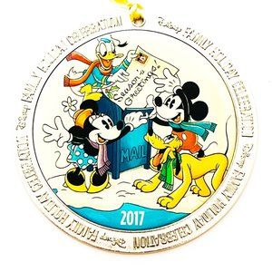 Disney Family Holiday Celebration 2017 Cast Member Christmas Ornament
